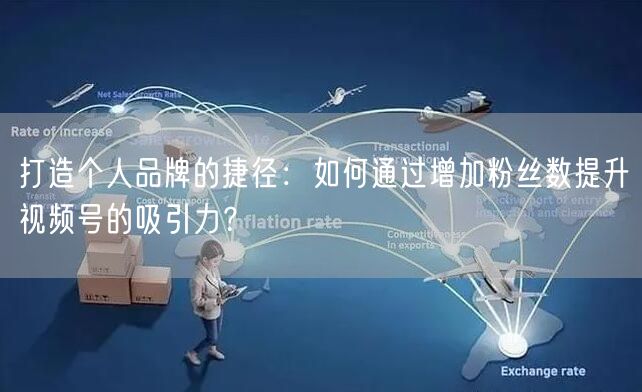 打造个人品牌的捷径：如何通过增加粉丝数提升视频号的吸引力？