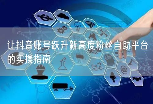 让抖音账号跃升新高度粉丝自助平台的实操指南